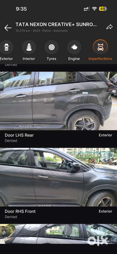 Tata Nexon Creative Plus (s) Amt Petrol Automatic 2025