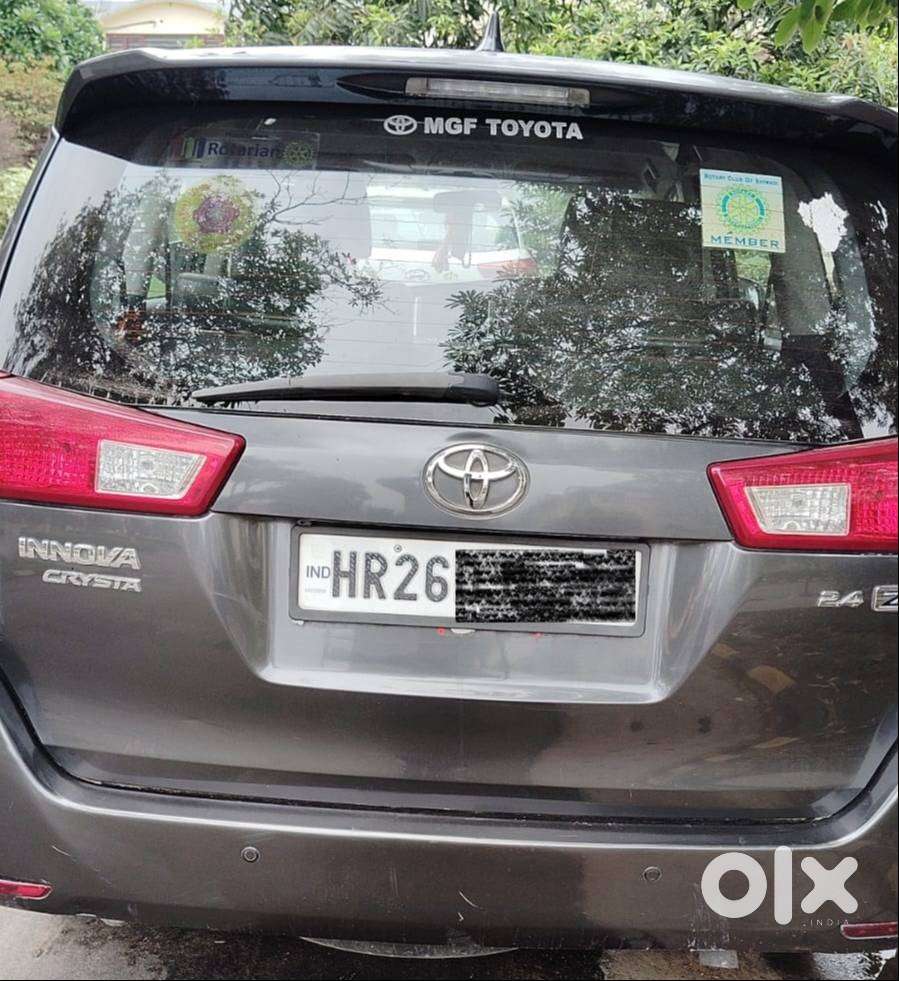 Toyota Innova Crysta; 2.4zx Mt; 2017; Diesel; Well Maintained