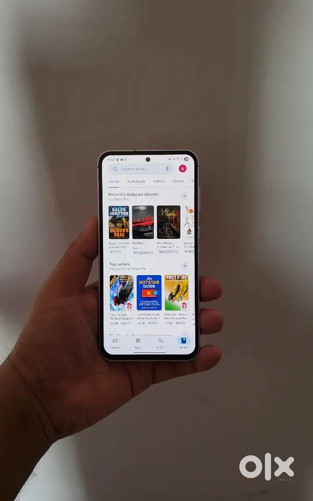Samsung s23fe 5g 8gb 128gb 1yr old fixed rate Rs25000 sirf phone mlega