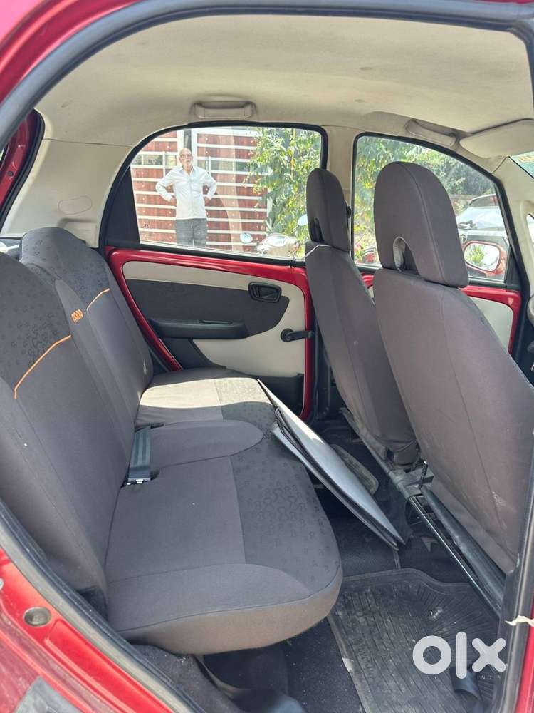 Red Tata Nano Top Petrol Variant Automatic- 12700 Km, Tyres Like New!