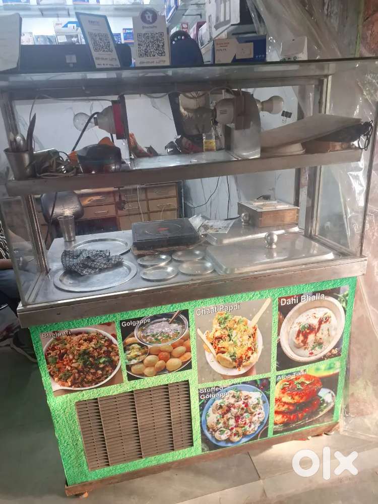 Chaat counter fridge