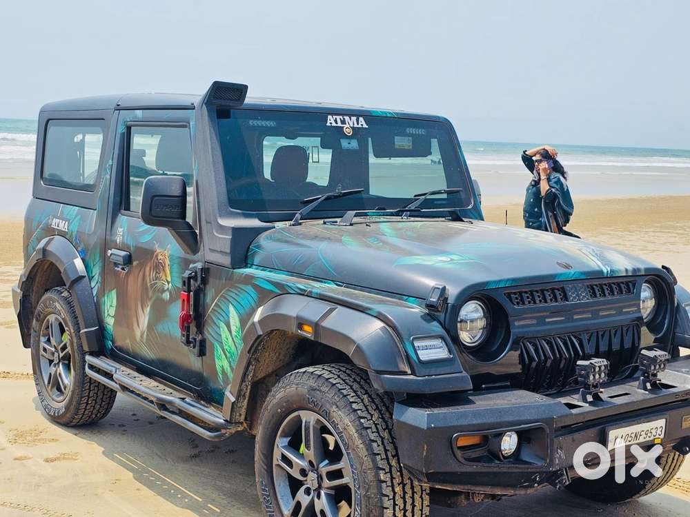 Mahindra Thar 2022 Aquagreen