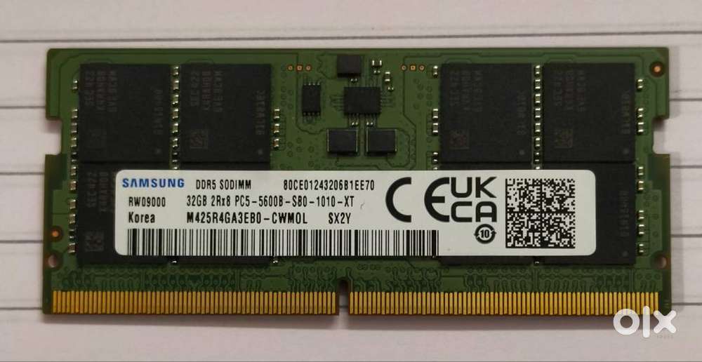 SAMSUNG32GB DDR5 5600MHz Laptop RAM (Negotiable)