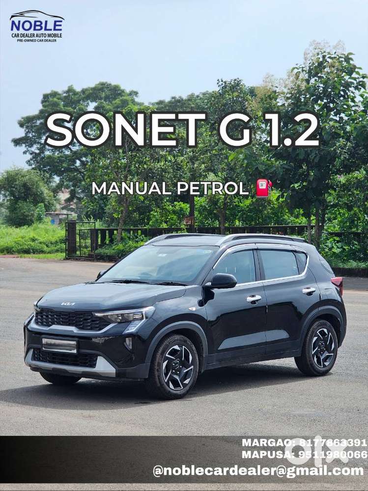 Kia Sonet G 1.2 5mt Htk(o), 2024, Petrol