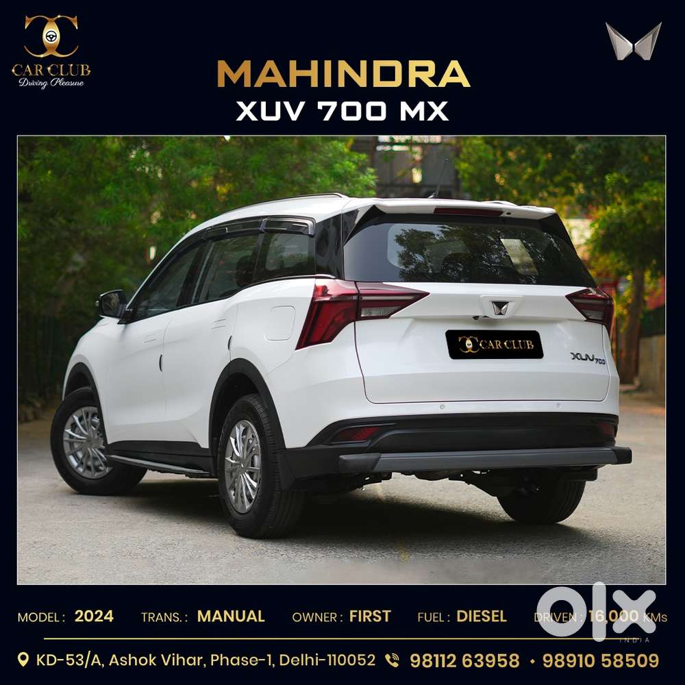 Mahindra Xuv700 Mx Diesel Mt 5 Str (e), 2024, Diesel