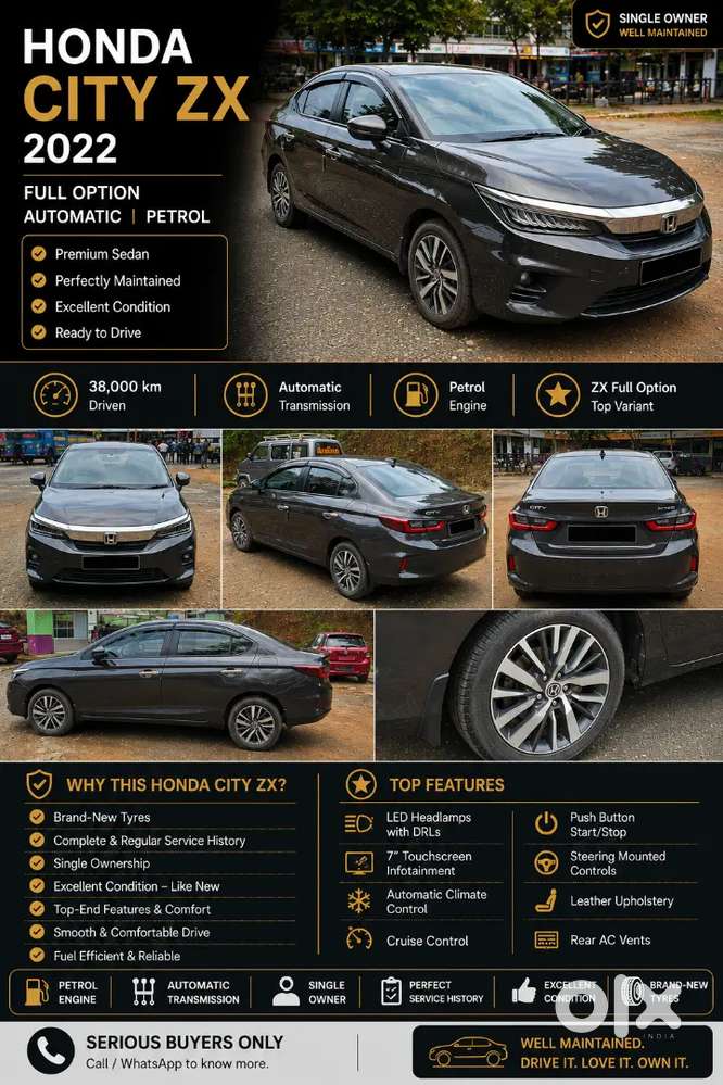 Honda City Zx 2022