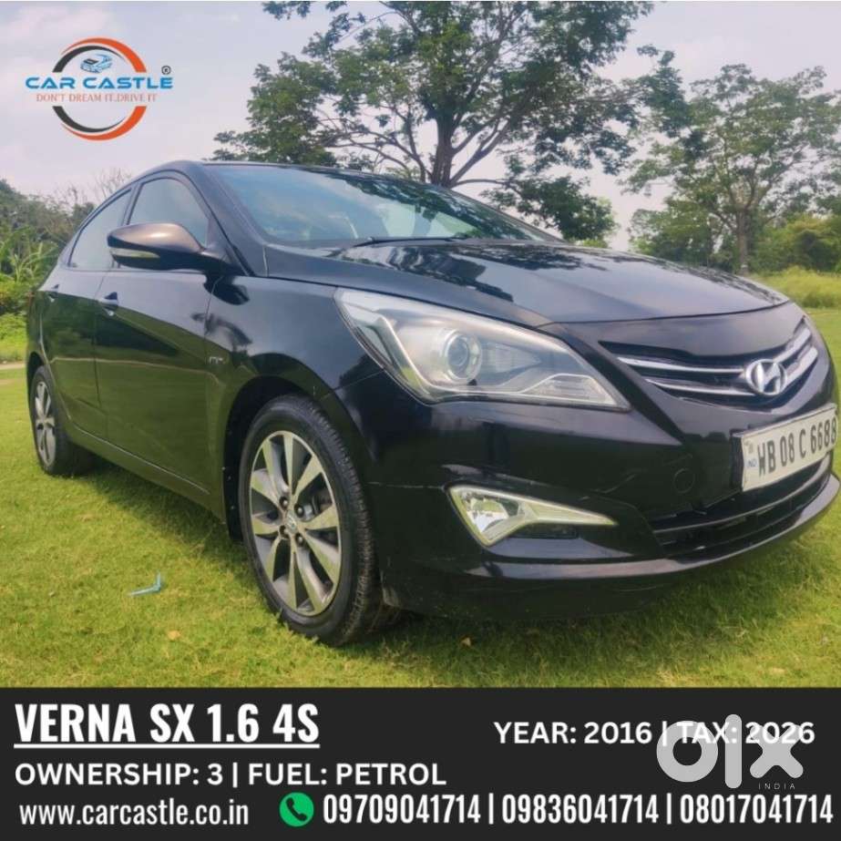Hyundai Verna [2015-2018] Fluidic 4s 1.6 Vtvt Sx, 2016, Petrol