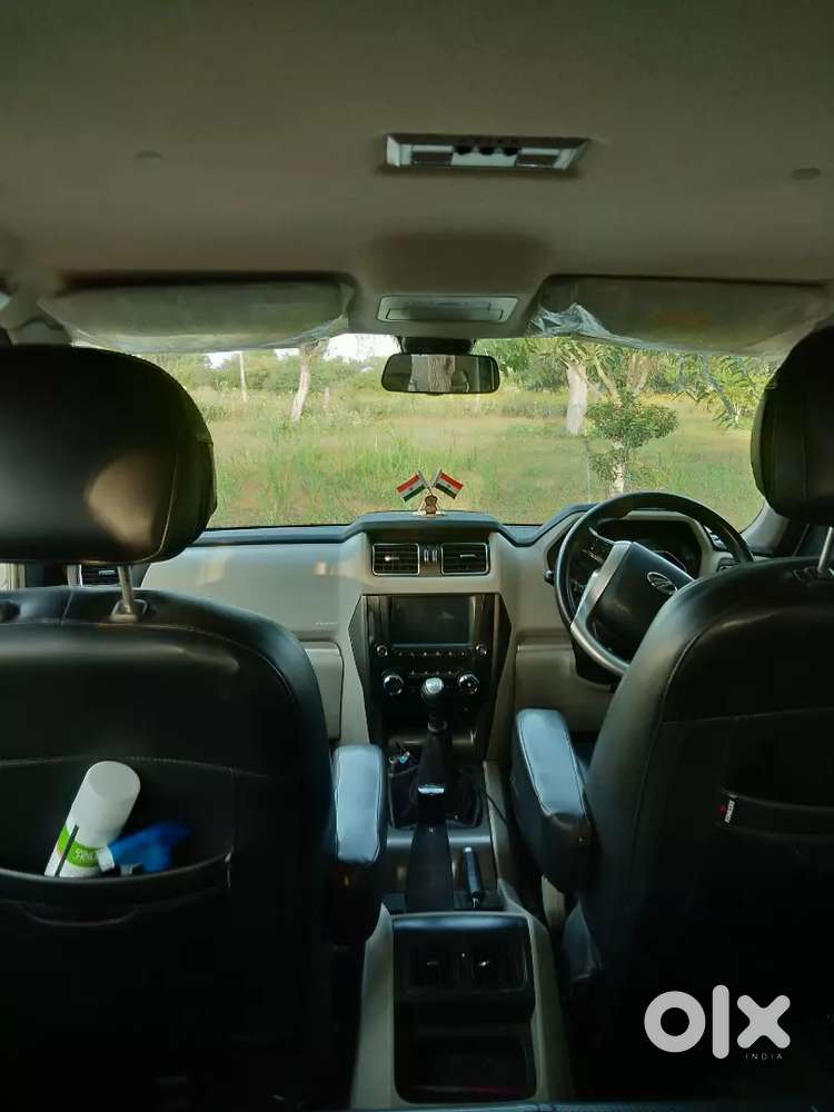 Mahindra Scorpio S 11 White Color Vip Sikar Number