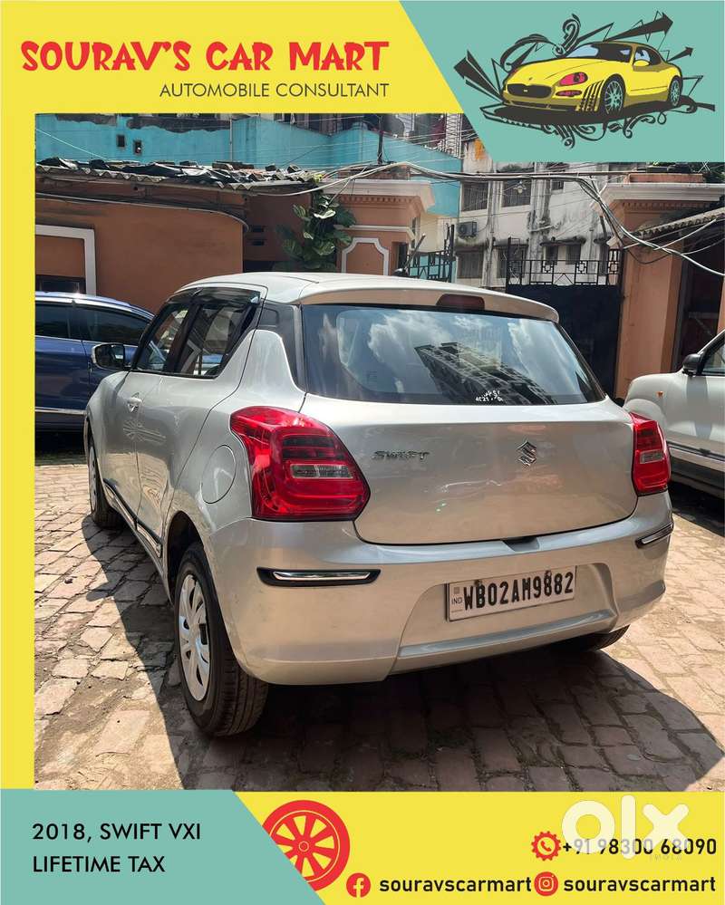 Maruti Suzuki Swift Vxi + Manual, 2018, Petrol