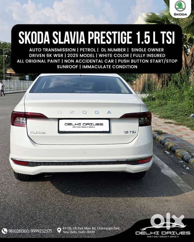 Skoda Slavia, 2025, Petrol