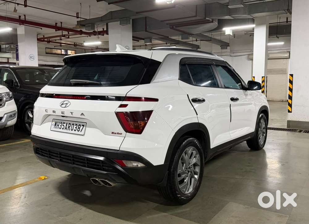 Hyundai Creta Sx (o) 1.5 Petrol Cvt Knight Dual Tone, 2021, Petrol