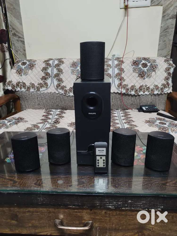5 in 1 Philips make stereo sound box system