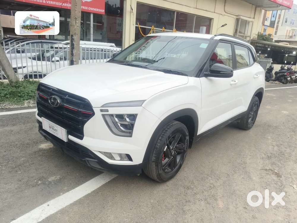 Hyundai Creta 1.5 S Plus Knight Diesel Dual Tone, 2022, Diesel