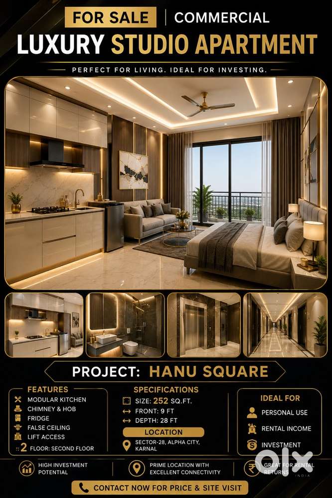 Best Commercial studio apartment