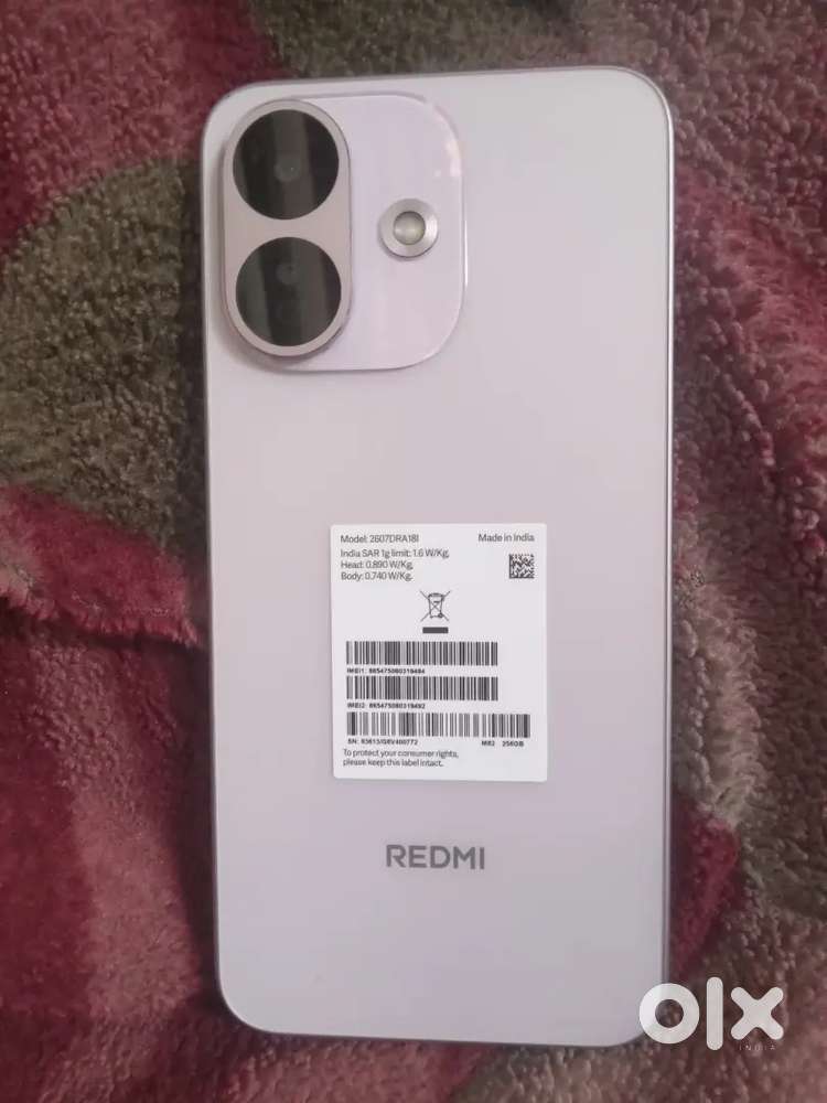 Redmi note 17 pro 8/256 one week old