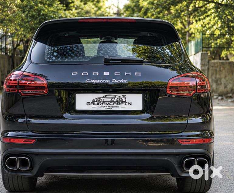 Porsche Cayenne Turbo, 2015, Petrol