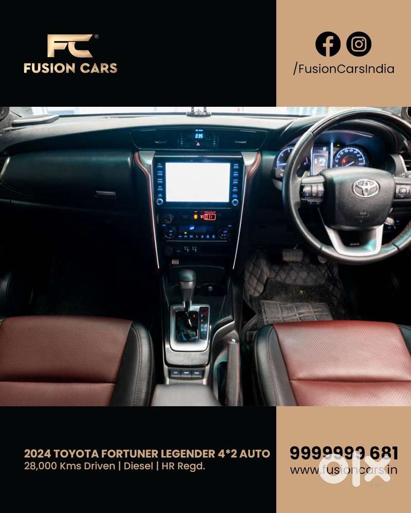 Toyota Fortuner Legender 4x2 At 2.8, 2024, Diesel