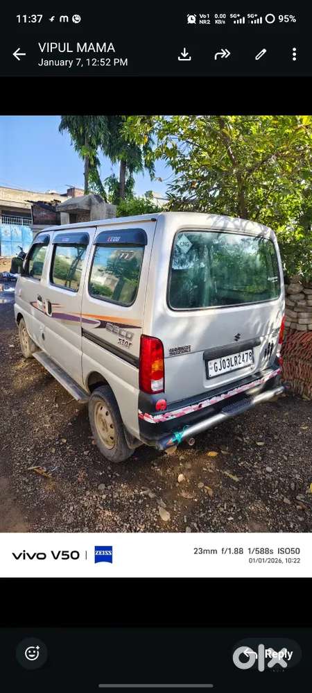 Maruti Suzuki Eeco 2020 Cng & Hybrids 70000 Km Driven