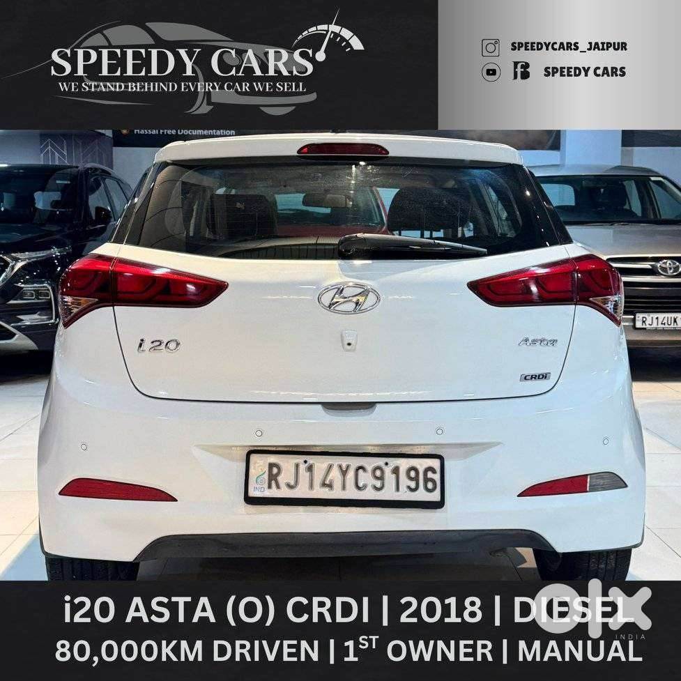 Hyundai I20 Asta Option Diesel, 2018, Diesel
