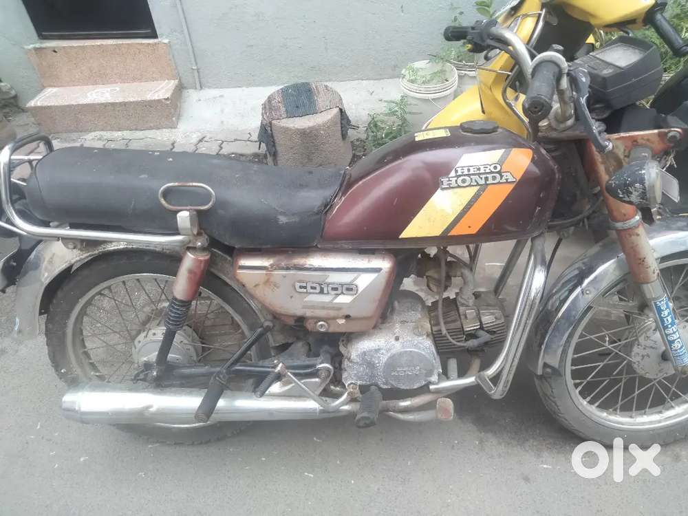 Cd100 Ss Modified Hero Honda Ss Gadi Old Model Cd 100 Bike