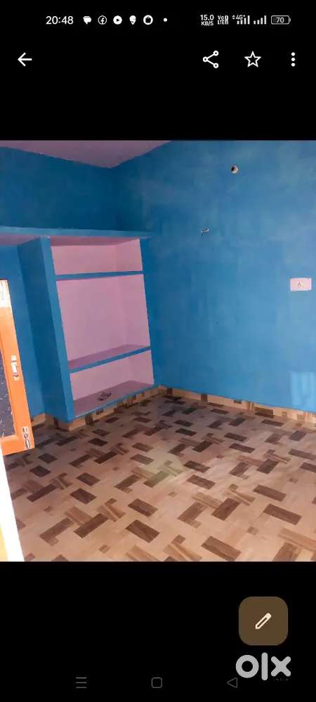 2BHK ROOM rent per dena h Room mai bed fan sb h bijali alag se h
