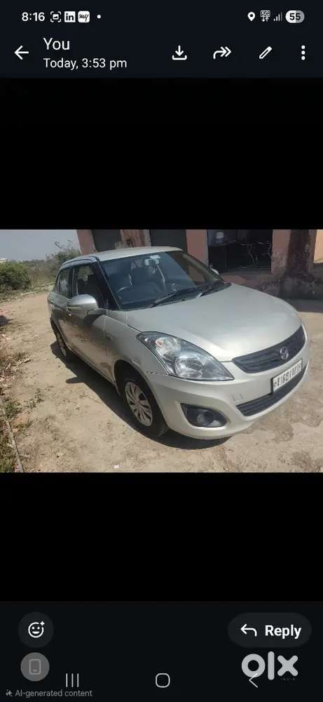 Maruti Suzuki Dzire 2012