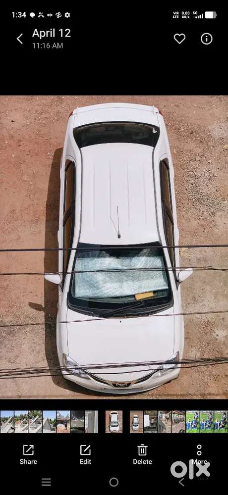 Toyota Etios Diesel 2014 Orginal Kerala