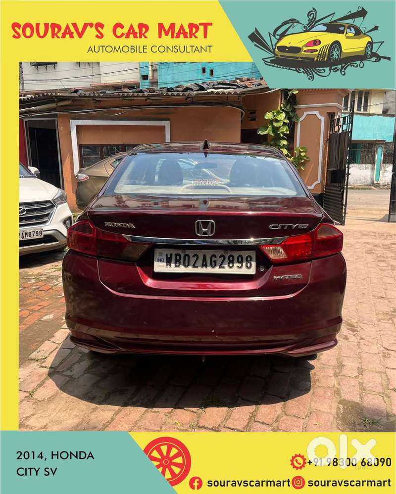 Honda City 2015-2017 I Vtec Sv, 2014, Petrol