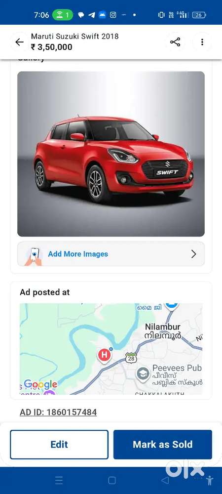 Maruti Suzuki Swift Diesel 2018 Model