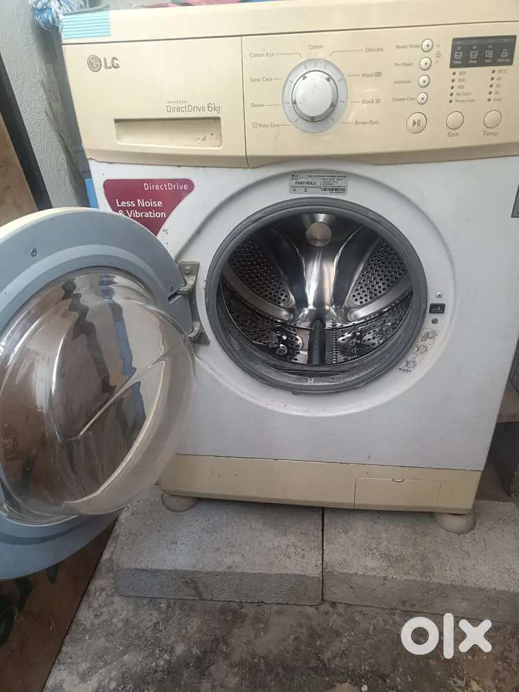 LG 6kg front load washing machine