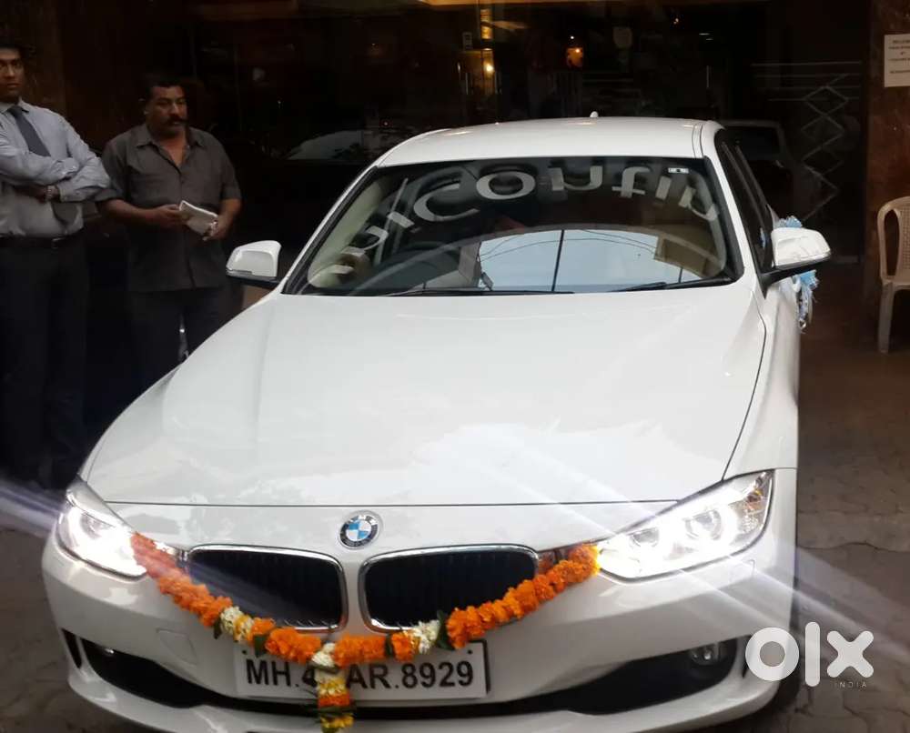 White Bmw 3 Series 2015 Diesel Excellent Condition