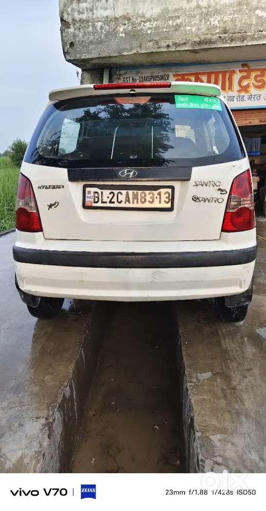 75000  Model 2012 Santro Cng Pass Good Condition