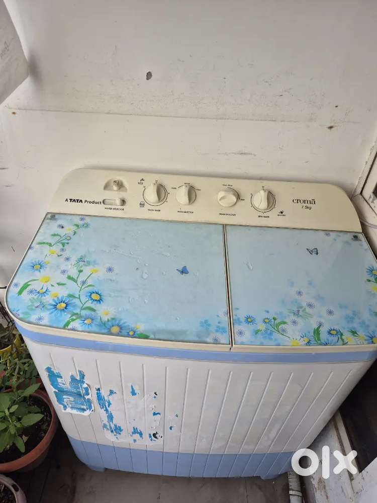 Tata 7.5 KG Washing Machine – Excellent Condition – 1 Year Old