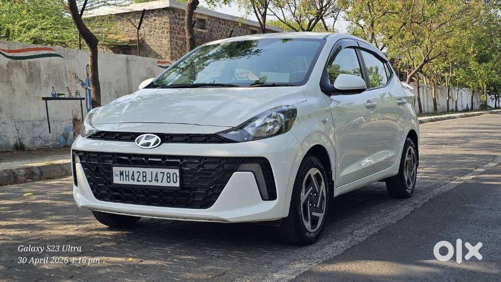 Hyundai Aura Sx (o) Manual, 2023, Cng & Hybrids