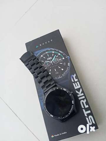 BOULT STRIKER SMART WATCH under 999 with metal and silicon strap Men 1786605526