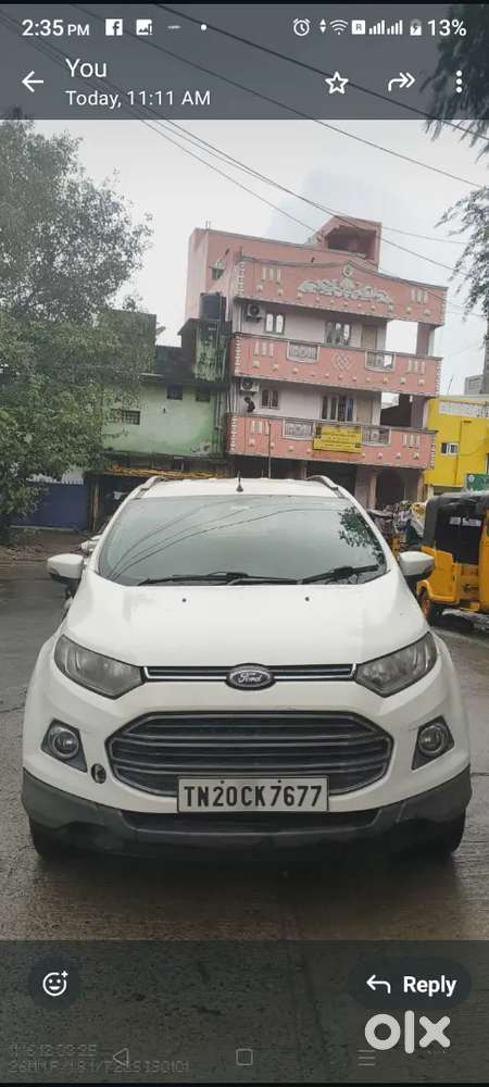 Ford Ecosport 2016 Diesel 78000 Km Driven