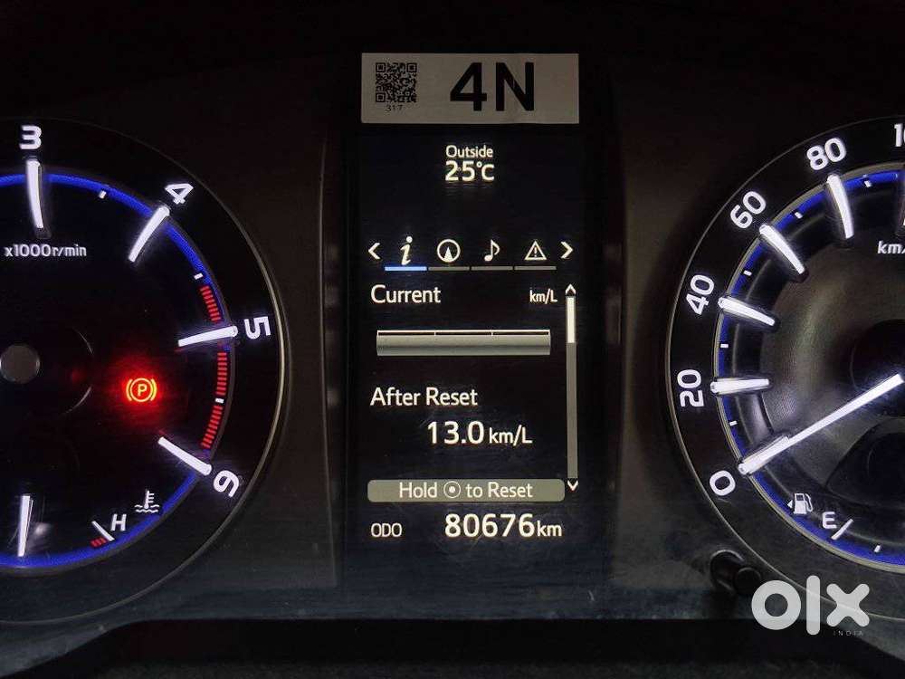 Toyota Innova Crysta 2.4 Z 7 Str, 2018, Diesel