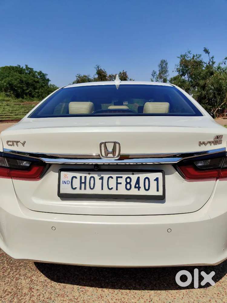 Honda City V Automatic Petrol Chandigarh Number