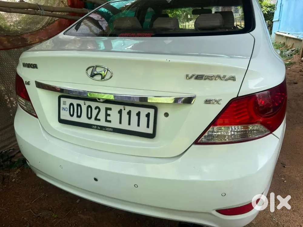 Hyundai Verna 2014 Diesel Well Maintained With Vip Number