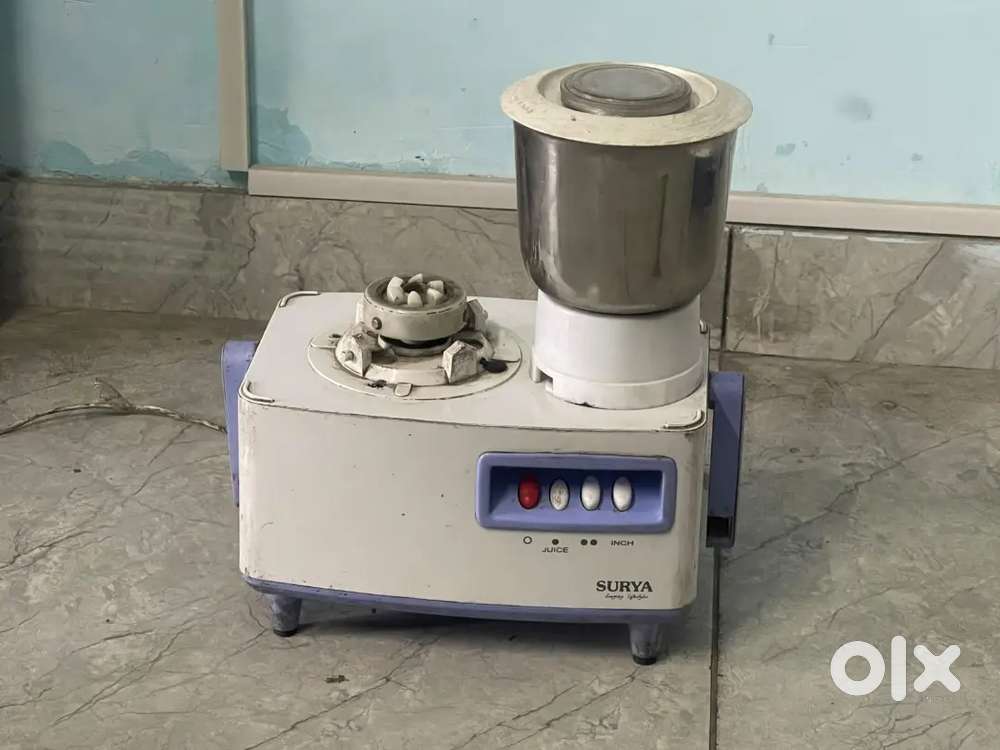Surya mixer with 2 jar  (1 big and 1 small jar)