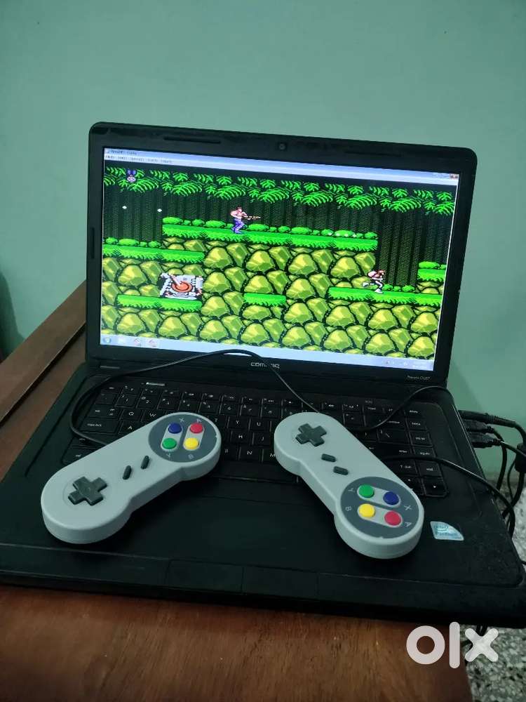 Retro Game home Rental Service ( laptop, game pad) in 100rs for  50hrs