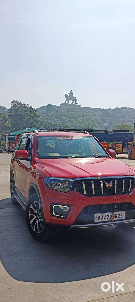 Scorpio N Z8l Diesel Automatic Red