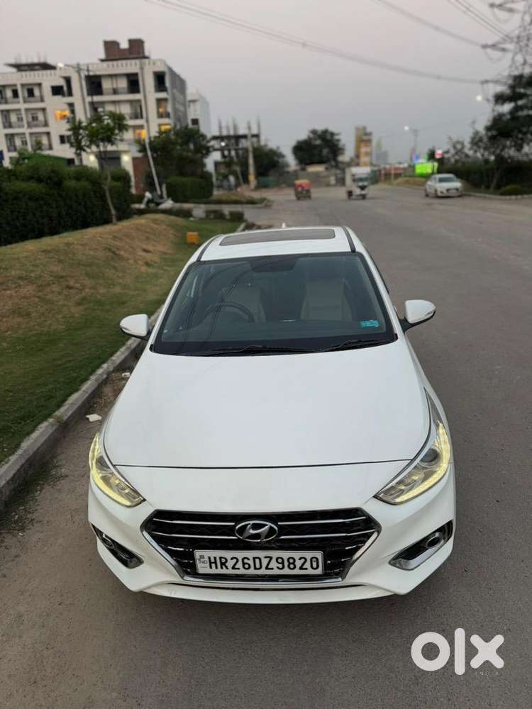 Hyundai Verna 2019 Top Model Sxo Options.
