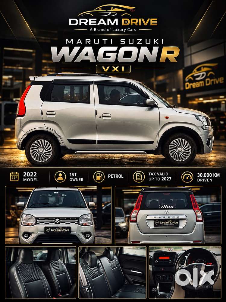 Maruti Suzuki Wagon R Vxi, 2022, Petrol
