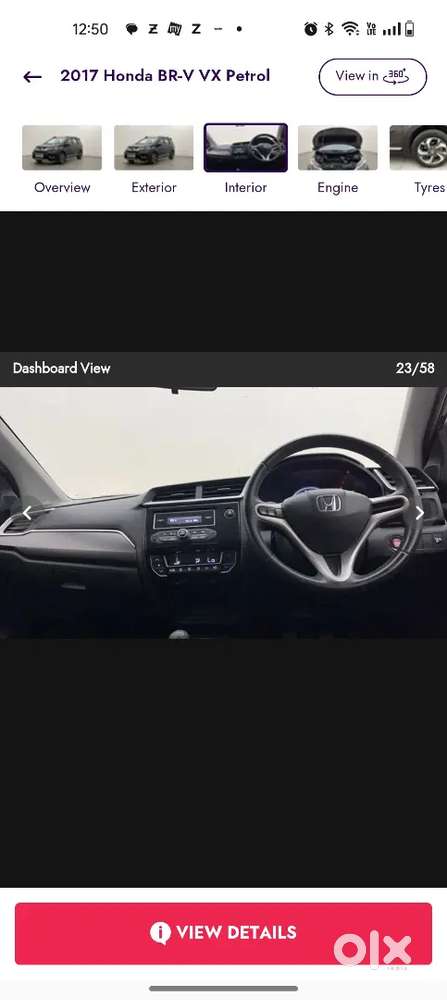 Honda Br-v 1.5 Petrol 2017