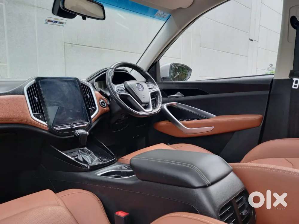 Mg Hector Plus 2021 Petrol Well Maintained Showroom Track