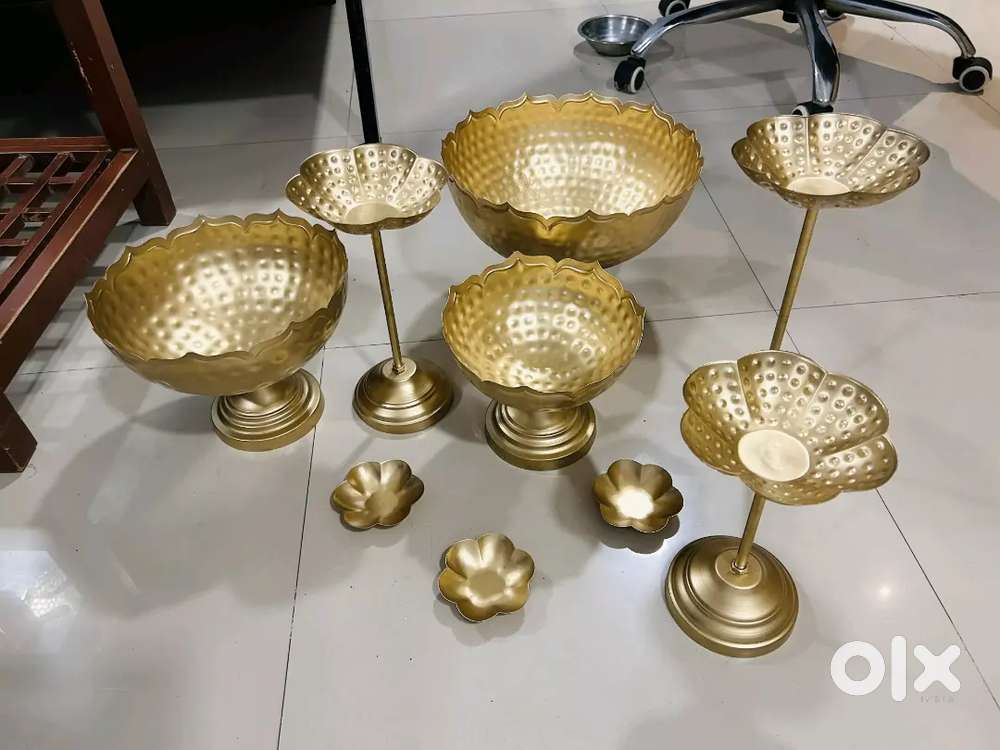 New Set Urli Candle Stand
