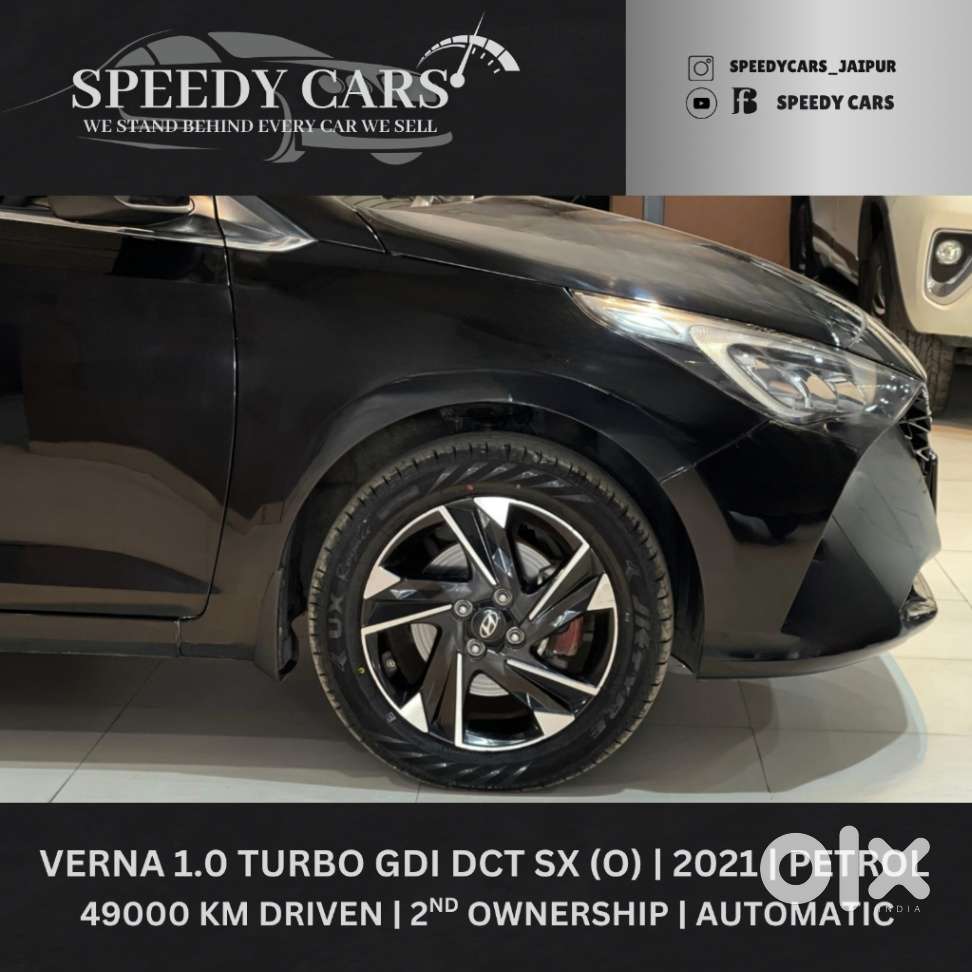 Hyundai Verna 1.0 Sx (o) Turbo Gdi Dct, 2021, Petrol