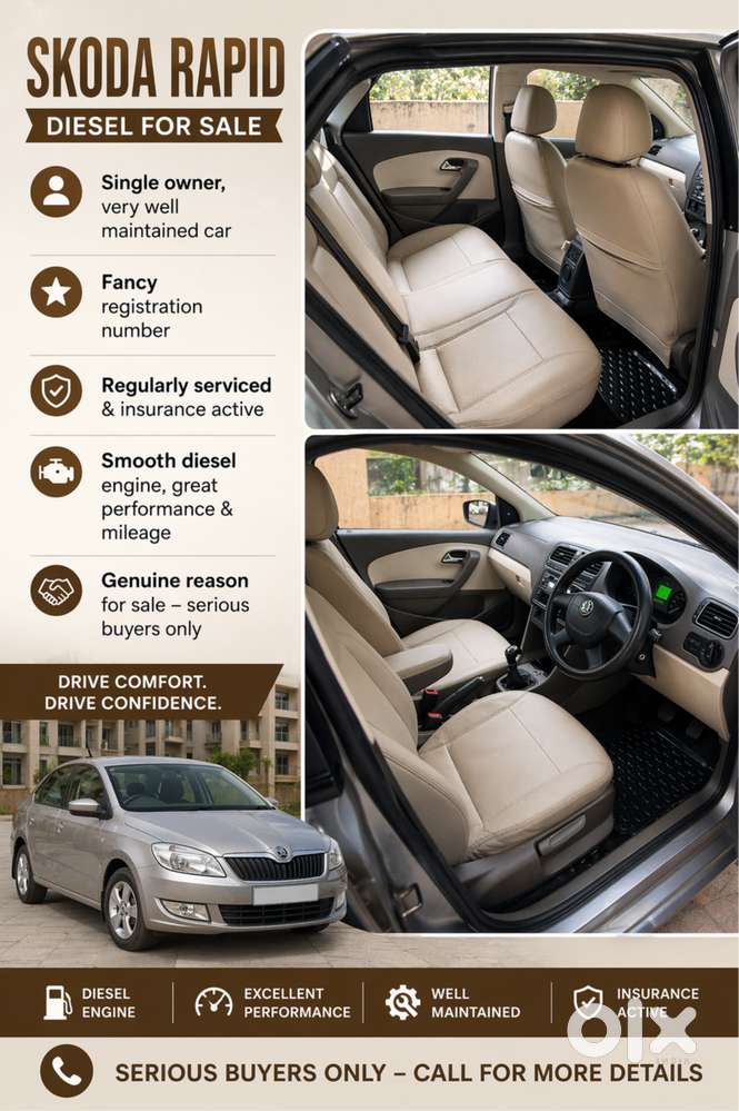 Skoda Rapid Disel For Sale
