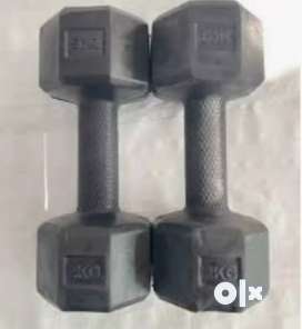 Dumbbells Used Gym Fitness equipment for sale in India OLX